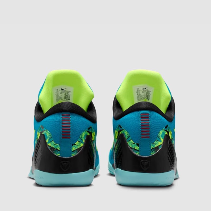Jual Sepatu Basket Nike Kobe 9 Elite Low Protro' Neo Turquoise And Volt Original Io3673-400 - hoops.sakaraguna.com