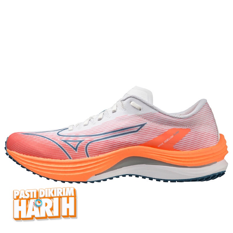 Jual Sepatu Lari Mizuno Wave Rebellion Flash White Original J1Gc233501 - hoops.sakaraguna.com
