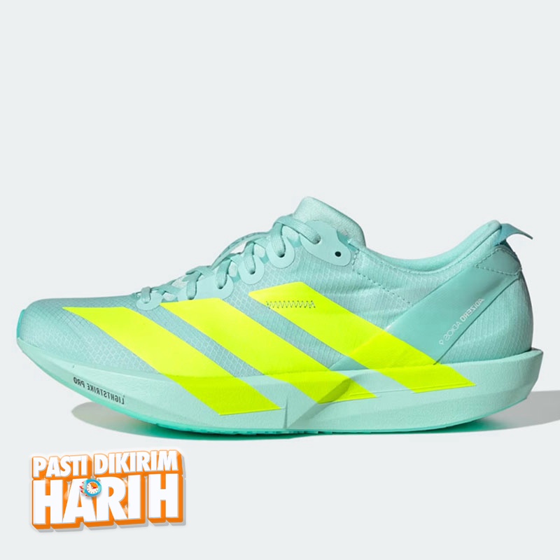 Beli Sepatu Lari Wanita Adidas Wmns Adizero Adios 9 Semi Flash Aqua Original Jh5245