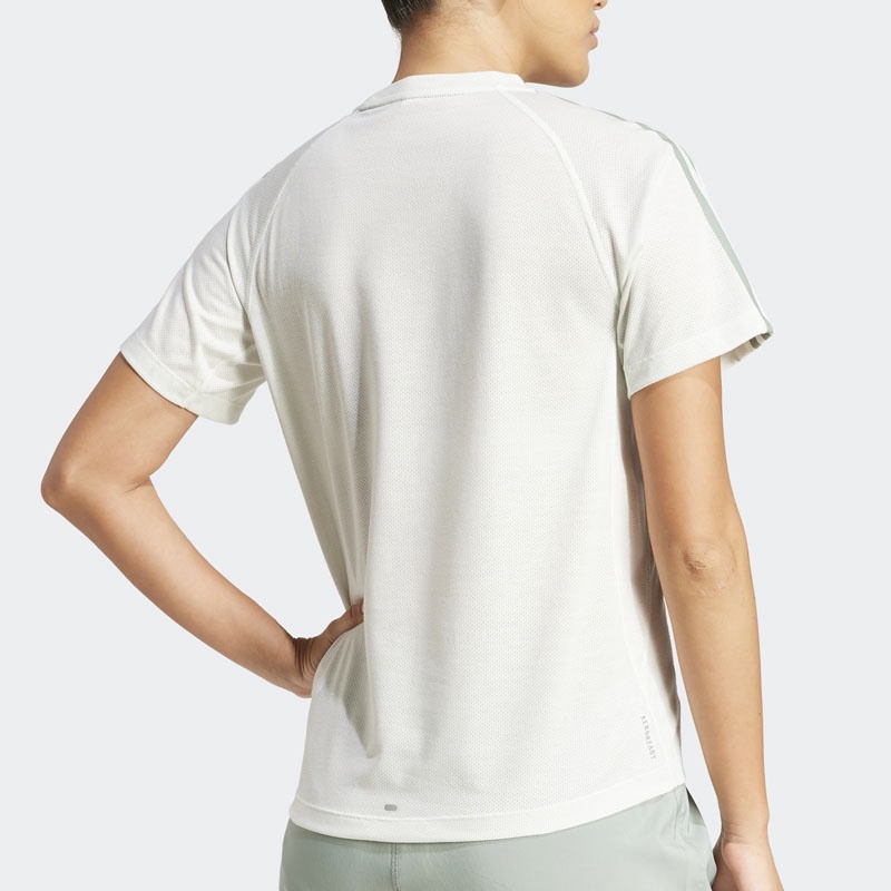 Jual Baju Lari Adidas Own The Run E 3Stripes Tee Crystal Jade Original Jp0829 - hoops.sakaraguna.com