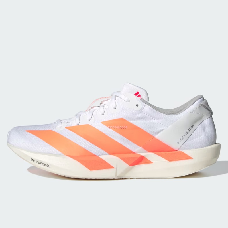 Jual Sepatu Lari Adidas Adizero Adios 9 Cloud White - Lucid Orange - Lucid Red Original Jq0777 - hoops.sakaraguna.com