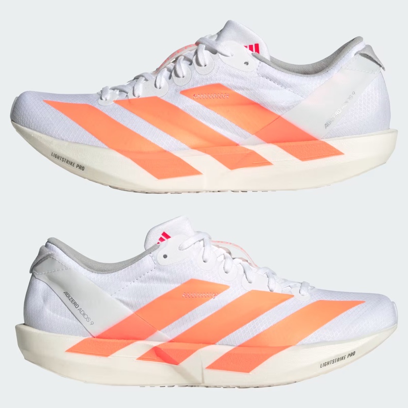 Jual Sepatu Lari Wanita Adidas Wmns Adizero Adios 9 Cloud White - Beam Orange - Lucid Red Original Jq0779 - hoops.sakaraguna.com