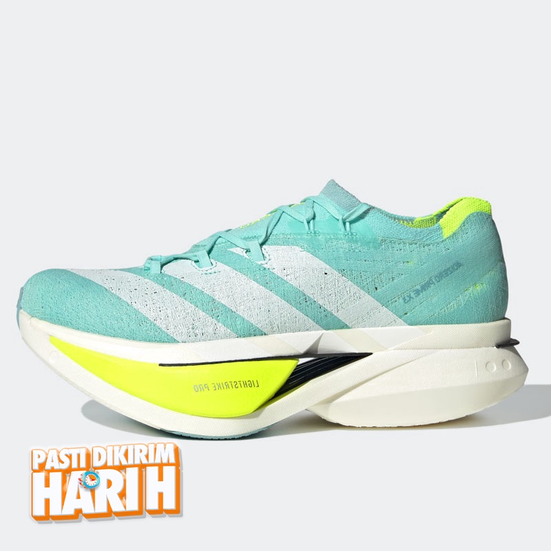 Beli Sepatu Lari Adidas Adizero Prime X3 Strung Flash Aqua Original Jr2598