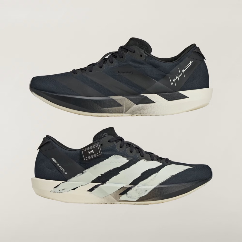 Jual Sepatu Lari Adidas Y-3 Adios 9 Black - Black - Off White Original Jr6652 - hoops.sakaraguna.com