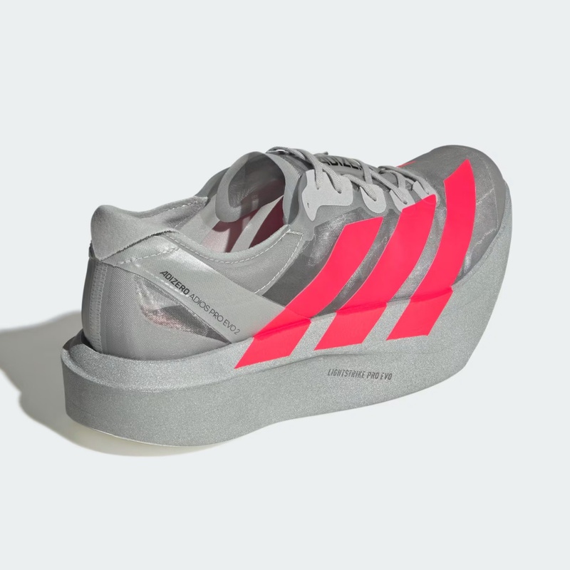 Jual Sepatu Lari Adidas Adizero Adios Pro Evo 2 Silver Metallic - Lucid Red - Grey Two Original Jr7259 - hoops.sakaraguna.com
