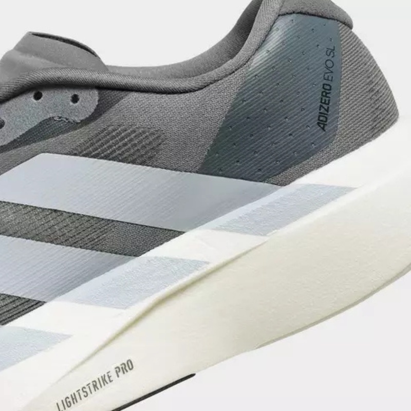 Jual Sepatu Lari Adidas Adizero Evo Sl Grey Four - Halo Silver - Core Black Original Js4489 - hoops.sakaraguna.com