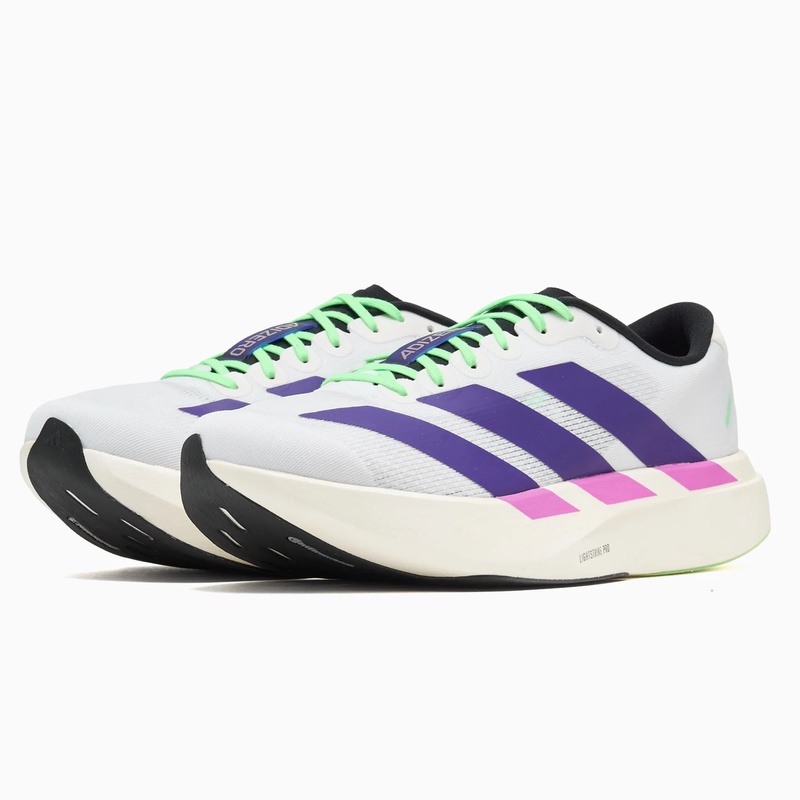 Jual Sepatu Lari Adidas Adizero Evo Sl Cloud White - Collegiate Purple - Lime Burst Original Js4495 - hoops.sakaraguna.com