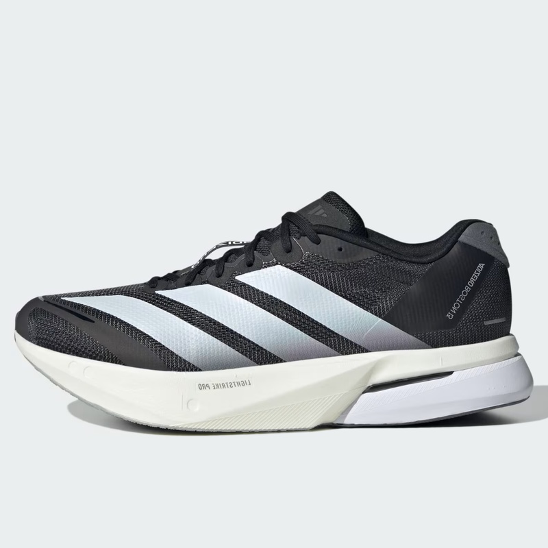 Beli Sepatu Lari Adidas Adizero Boston 13 Core Black - Cloud White - Grey Five Original Js4938