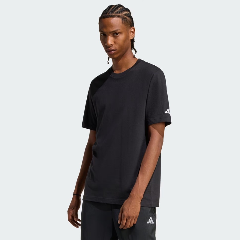 Jual Baju Lari Adidas Blank Tee X Heat On Sunday Black Original Kc6386 - hoops.sakaraguna.com