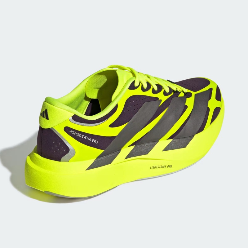 Jual Sepatu Lari Adidas Adizero Evo Sl Exo Aurora Plum - Iron Metallic - Solar Yellow Original Ki4772 - hoops.sakaraguna.com