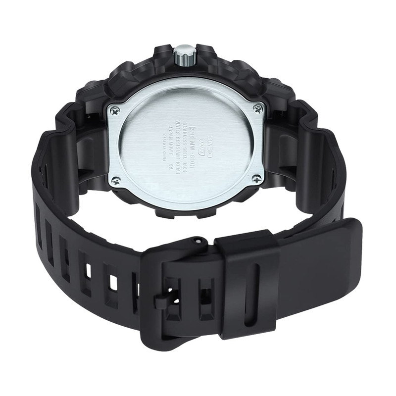 Jual Jam Tangan Training Pria Casio Digital Analog Dial Resin Strap Black Original Mw-610H-1Avdf - hoops.sakaraguna.com