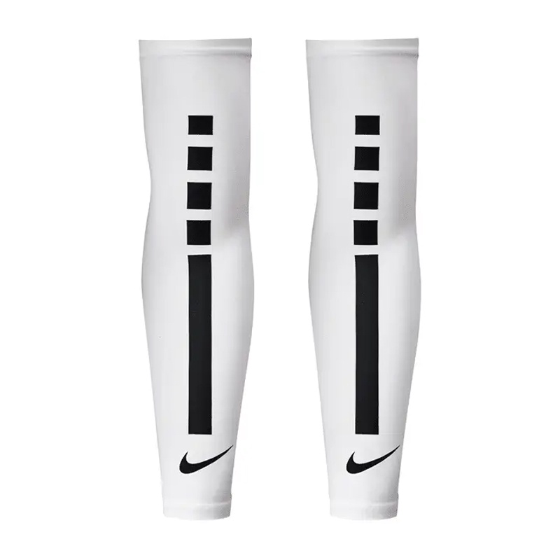Jual Aksesoris Basket Nike Pro Elite Sleeves 2.0 White Black Original N.000.2044.127.Sm - hoops.sakaraguna.com