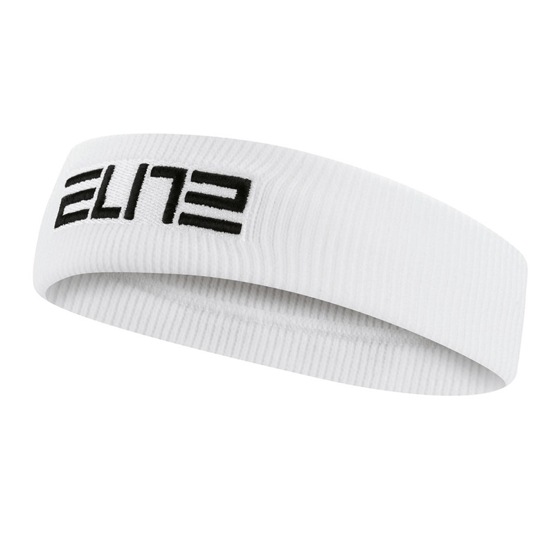 Jual Aksesoris Basket Nike Elite Headband White Original N.100.6699.101.Os - hoops.sakaraguna.com