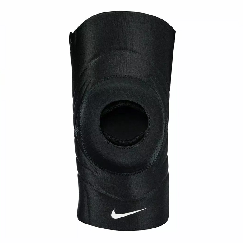 Jual Aksesoris Training Nike Pro Open Patella 3.0 Knee Sleeves Black Original N1000675010 - hoops.sakaraguna.com