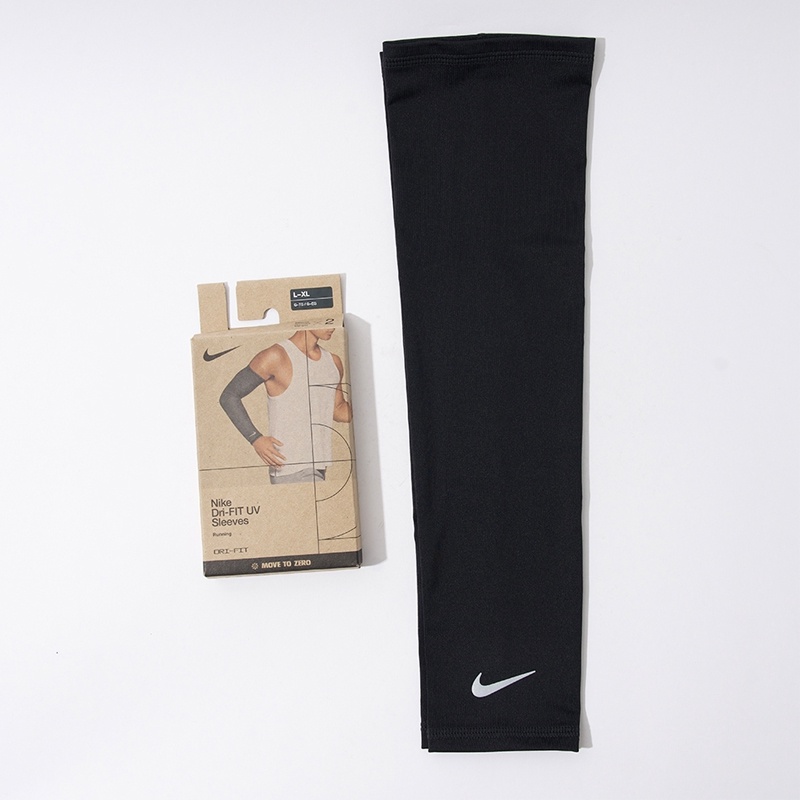 Jual Aksesoris Basket Nike Lightweight Sleeves 2.0 Black Original N1004268042Lx - hoops.sakaraguna.com