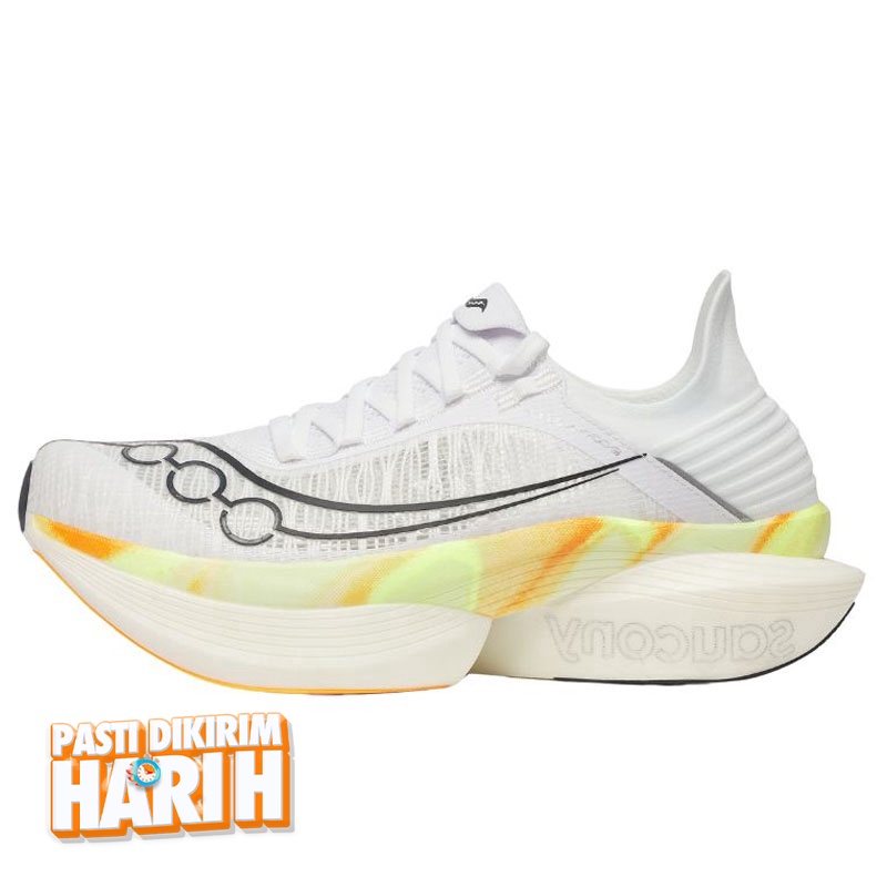 Beli Sepatu Lari Saucony Endorphin Elite 2 White-Peel Original S30994-130