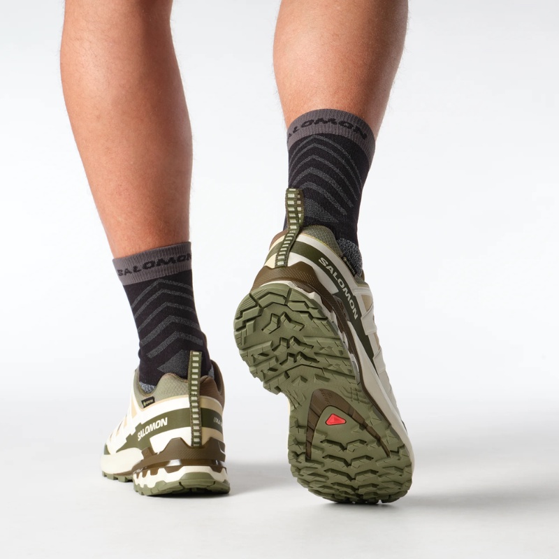 Jual Sepatu Trail Salomon Xa Pro 3D V9 Gore-Tex Deep Lichen Green-Safari Original Sall478202 - hoops.sakaraguna.com