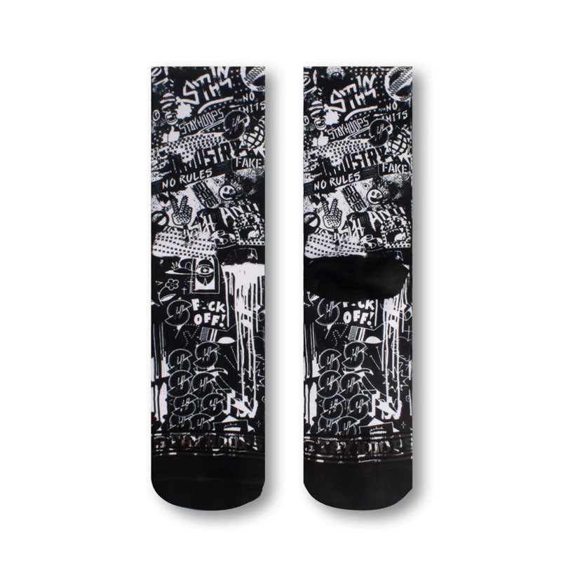 Jual Kaos Kaki Basket Stay Hoops Outrage Socks Black Original Sckr-0822-1501 - hoops.sakaraguna.com