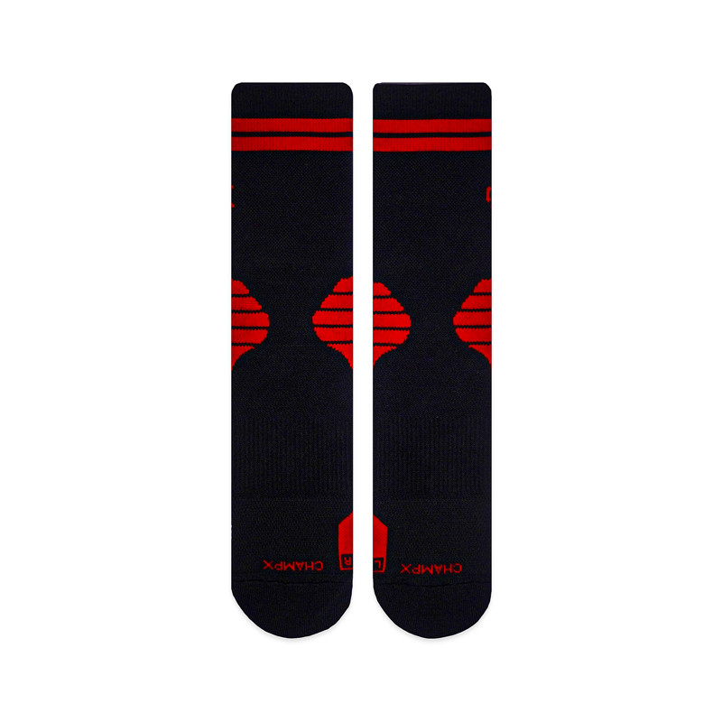 Jual Kaos Kaki Basket Rechampx Performance Crew Sock 1X Black Red Original Skpc101060 - hoops.sakaraguna.com