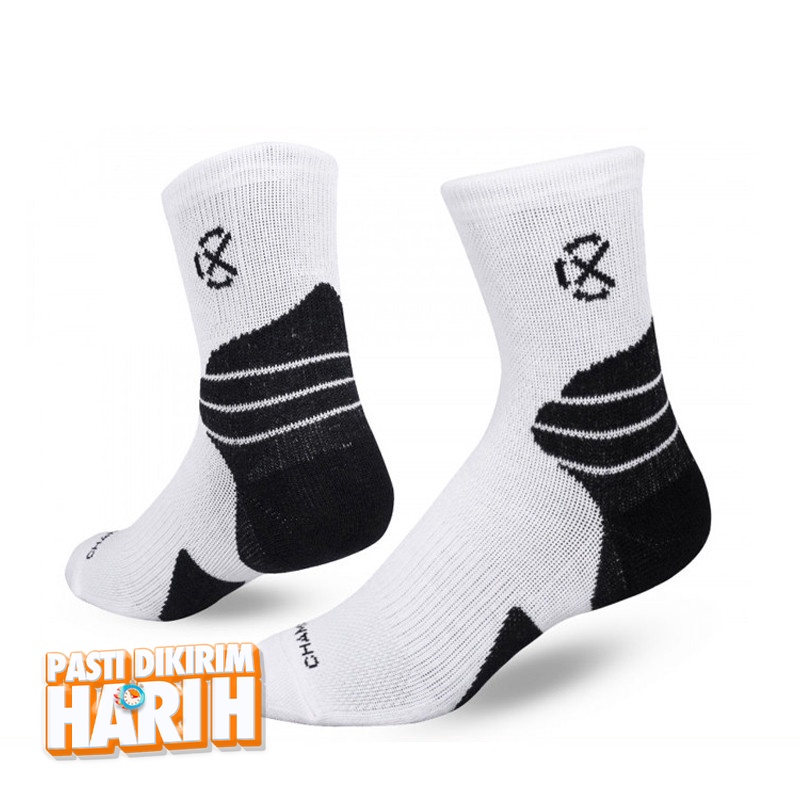Jual Kaos Kaki Basket Rechampx Performance Quarter Sock 1X White Black Original Skpq101100 - hoops.sakaraguna.com