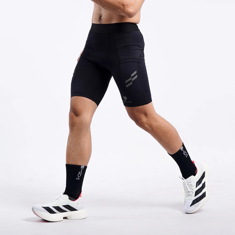 Jual Celana Lari Tiento Legging Short Pants Kroom Black Original Sp-Kroom-Men-Black - hoops.sakaraguna.com