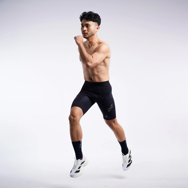 Jual Celana Lari Tiento Legging Short Pants Kroom Black Original Sp-Kroom-Men-Black - hoops.sakaraguna.com