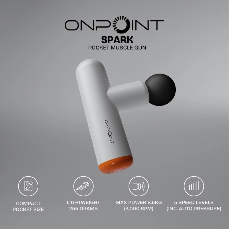 Beli Peralatan Lari Onpoint Spark Pocket Muscle Massage Grey Original Sprk-0826-Gry