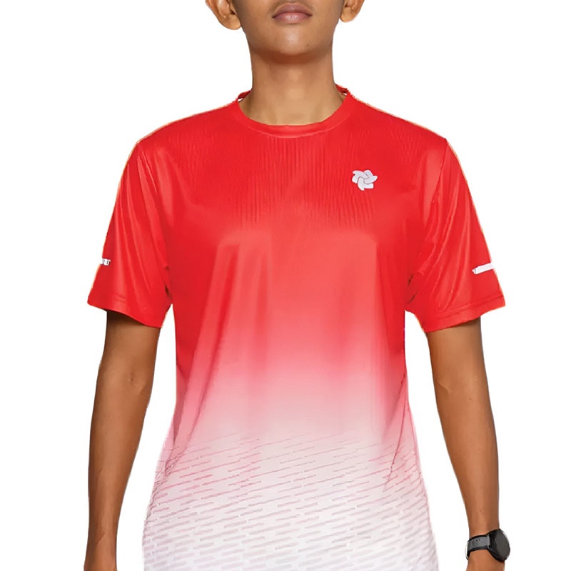 Beli Baju Lari Tiento Airlite Short Sleeve Megared Original Ss-Dryfit-Airlite-Megared-