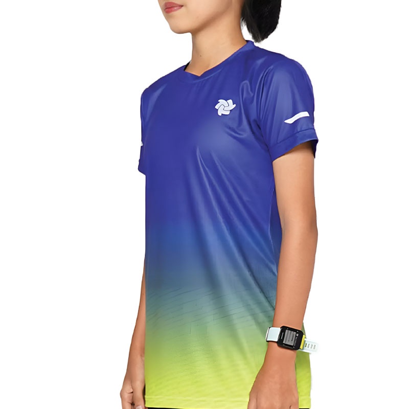 Jual Baju Lari Wanita Tiento Airlite Short Sleeve Women Blue Hollow Original Ss-Dryfit-Airlite-W-Bluehollow- - hoops.sakaraguna.com