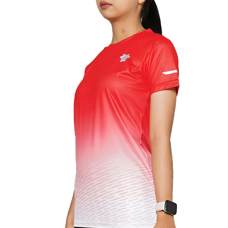 Jual Baju Lari Wanita Tiento Airlite Short Sleeve Women Mega Red Original Ss-Dryfit-Airlite-W-Megared- - hoops.sakaraguna.com