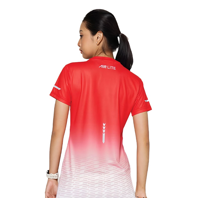 Jual Baju Lari Wanita Tiento Airlite Short Sleeve Women Mega Red Original Ss-Dryfit-Airlite-W-Megared- - hoops.sakaraguna.com