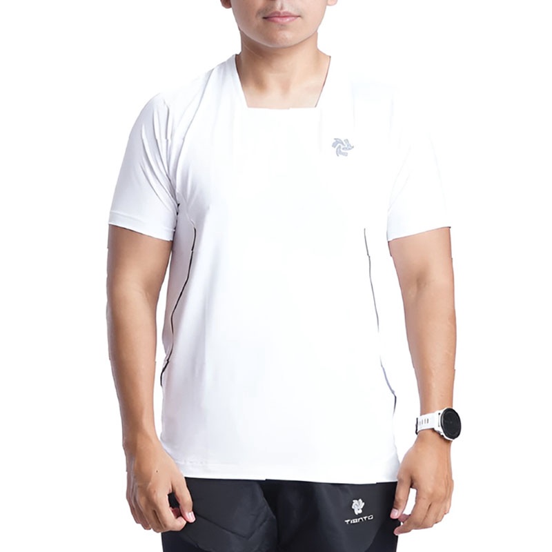 Beli Baju Lari Tiento Kroom Short Sleeve Articwhite Original Ss-Dryfit-Kroom-Articwhite-