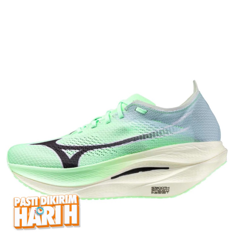 Beli Sepatu Lari Mizuno Wave Rebellion Pro 3 Neo Mint Original U1Gd253001