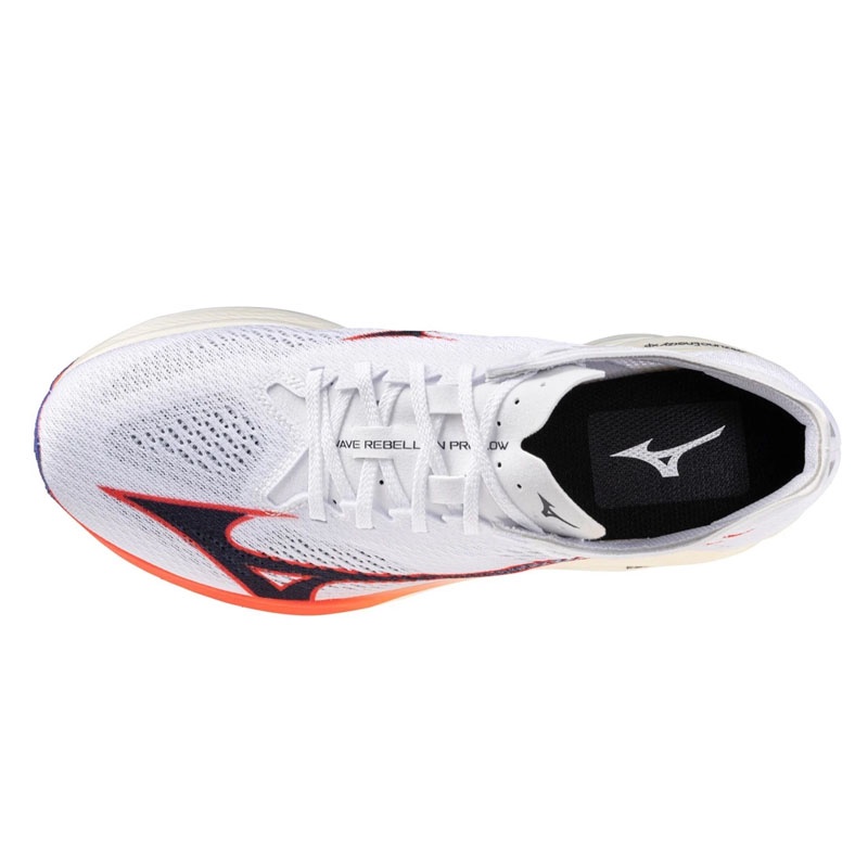 Jual Sepatu Lari Mizuno Wave Rebellion Pro Low White-Baritone Blue-Fiery Coral 2 Original U1Gd254011 - hoops.sakaraguna.com