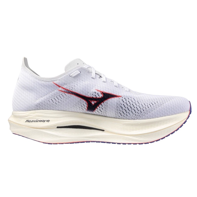 Jual Sepatu Lari Mizuno Wave Rebellion Pro Low White-Baritone Blue-Fiery Coral 2 Original U1Gd254011 - hoops.sakaraguna.com