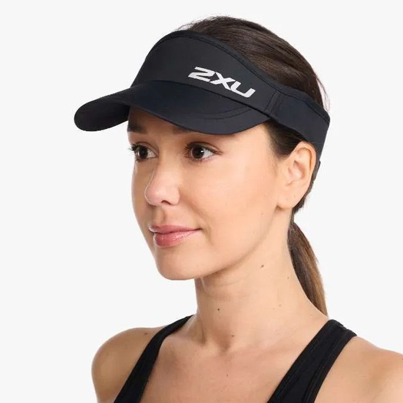 Jual Topi Lari 2Xu Run Visor Black Original Uq5686Fbk - hoops.sakaraguna.com
