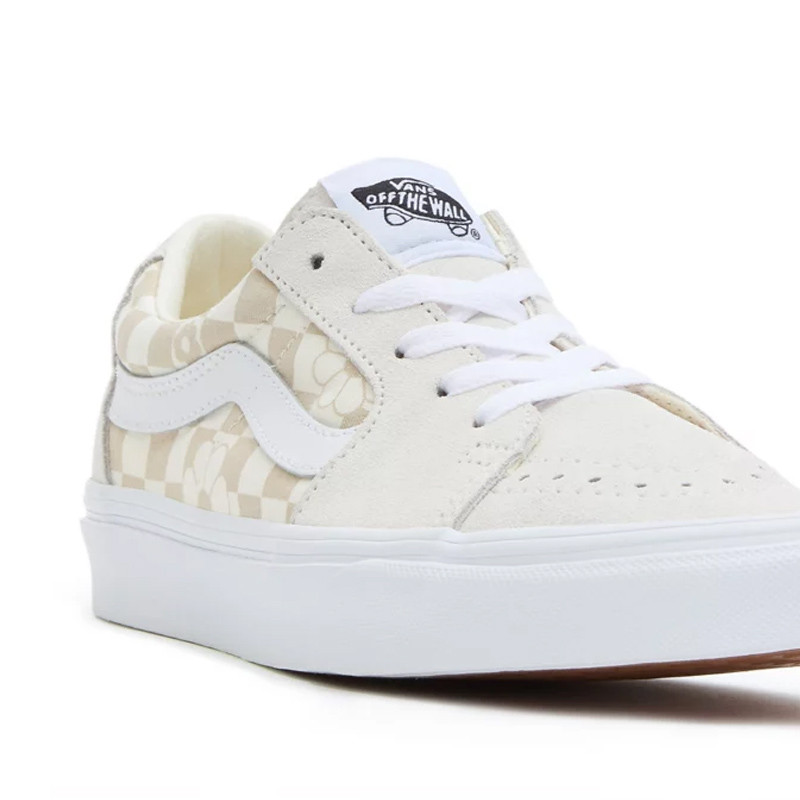 Jual Sepatu Sneakers Vans Sk8-Low Floral Check White Original Vn0009Qrfs8 - hoops.sakaraguna.com