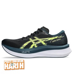 Beli Sepatu Lari Asics Magic Speed 4 Standard Black - Tranquil Teal Original 1011B875.001