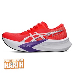 Beli Sepatu Lari Wanita Asics Wmns Magic Speed 4 Flash Red - White Original 1012B676.600