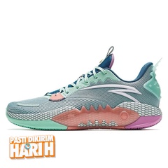 Beli Sepatu Basket Anta X Kyrie Irving Shock Wave Team 5 Teal Original 1124B1611-5