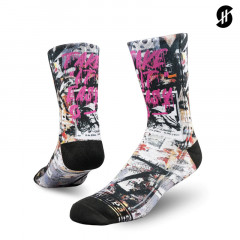 Beli Kaos Kaki Basket Stay Hoops Take It Easy Socks Multicolor Original 11452010