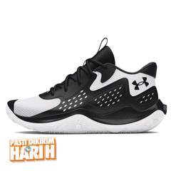 Beli Sepatu Basket Under Armour Ua Jet '23 Black White Original 3026634-006