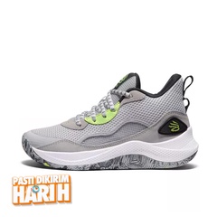 Beli Sepatu Basket Anak Under Armour Gs Curry 3Z 24 Sde Grey Original 3028401-100