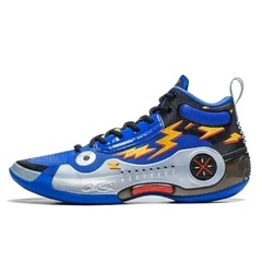 Beli Sepatu Basket Li-Ning Way Of Wade 10 Element Blue Silver Yellow Original Abas115-7