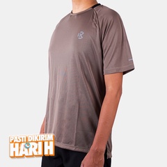 Beli Baju Lari Rechampx Core Short Sleeve Running Top Walnut Original Cx-R030111-210