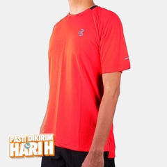 Beli Baju Lari Rechampx Core Short Sleeve Running Top Orange Original Cx-R030111-809
