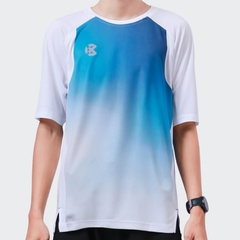 Beli Baju Lari Rechampx Race Short Sleeves Top White-Blue Original Cx-R030214-414