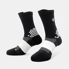 Beli Kaos Kaki Lari Rechampx Pwr-Run Crew Socks 1X Black White Original Cx-R280105-010