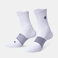 Beli Kaos Kaki Lari Rechampx Pwr-Run Crew Socks 1X White/Grey Original Cx-R280105-101