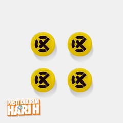 Beli Aksesoris Lari Rechampx Race Bib Magnet Yellow - Black Original Cx-R410100-701